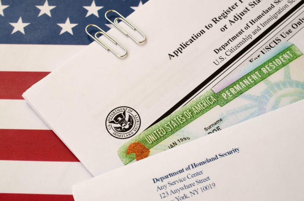 Formulario para Green Card