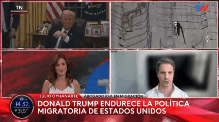 Entrevista medidas Trump
