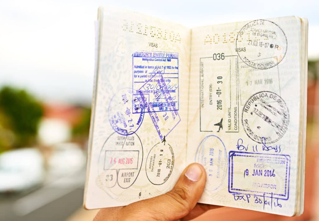 El pasaporte con viajes a otros paises ayuda a conseguir la visa de turista