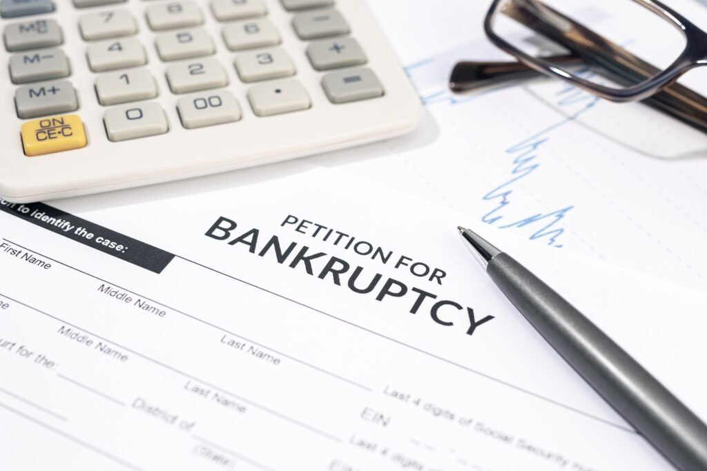 La bancarrota afecta el puntaje crediticio durante 10 años