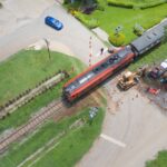 Accidente en tren, metro o autobús en USA