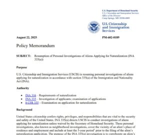 USCIS va a verificar los vecindarios para quienes apliquen para la ciudadanía