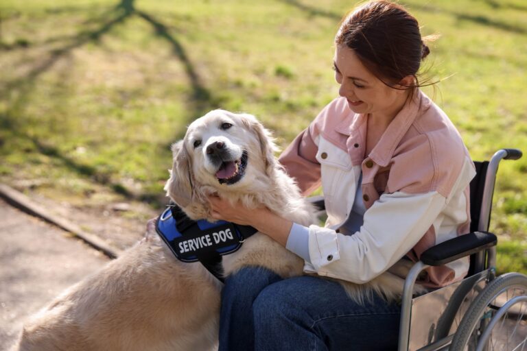 Animales de servicio y de apoyo emocional en USA