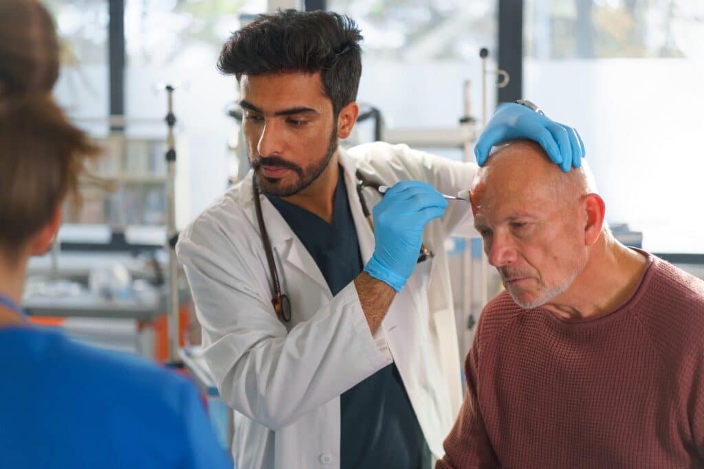 La atención médica inmediata es importante ante un accidente con lesiones