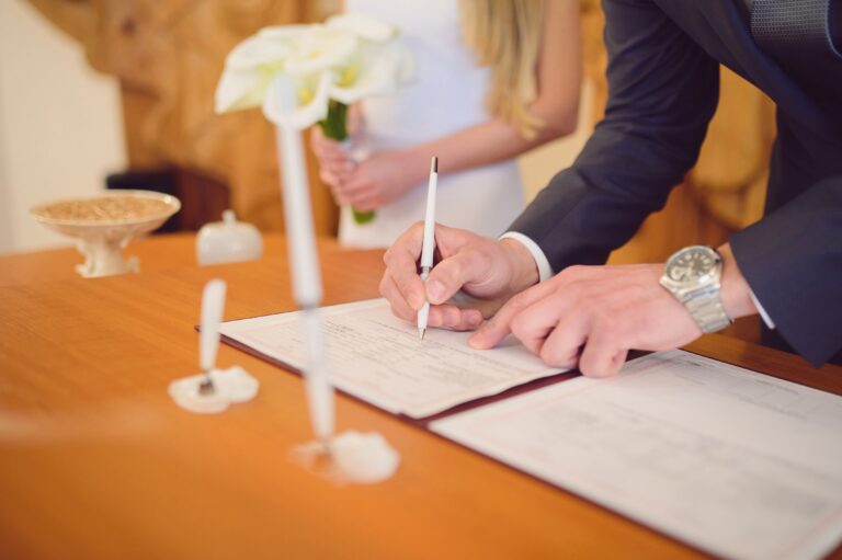 Acta de matrimonio