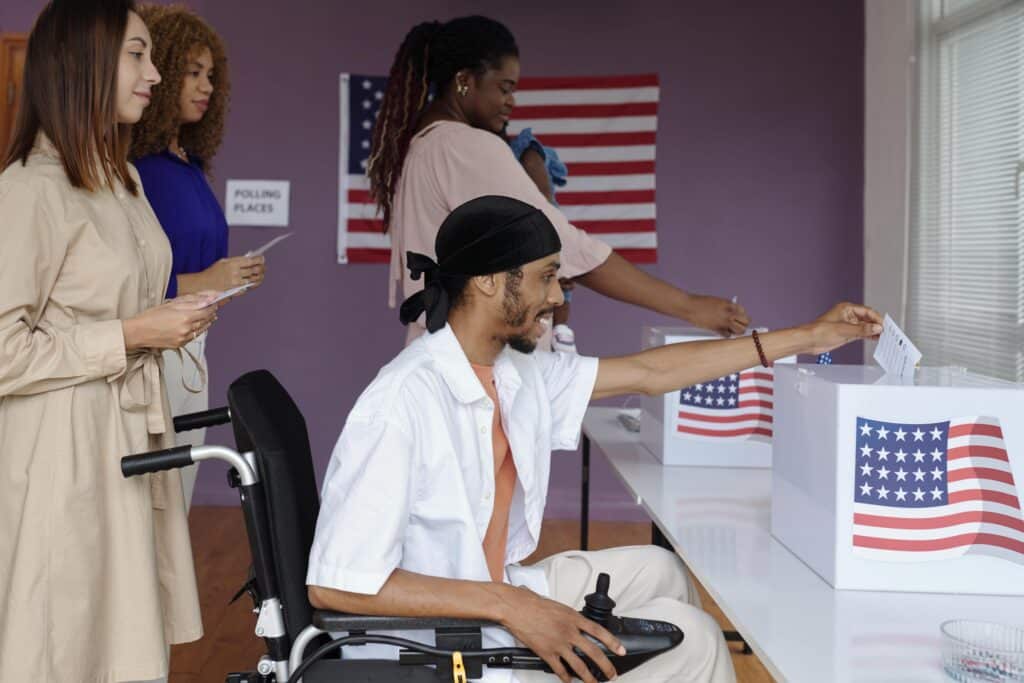 Votación de personas con discapacidad