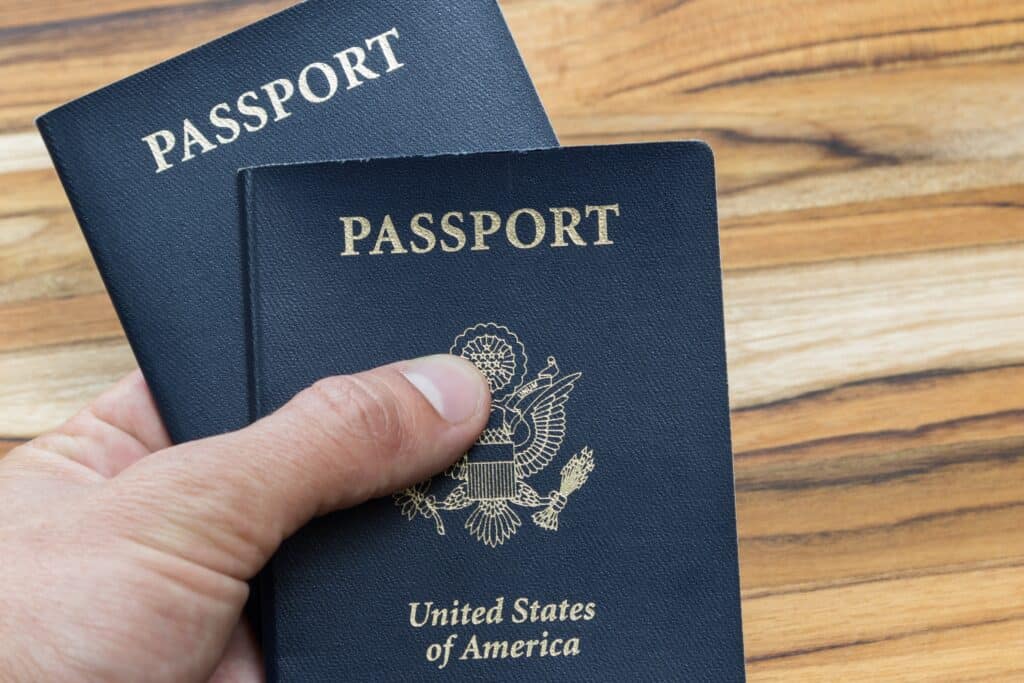 Pasaporte libreta de Estados Unidos