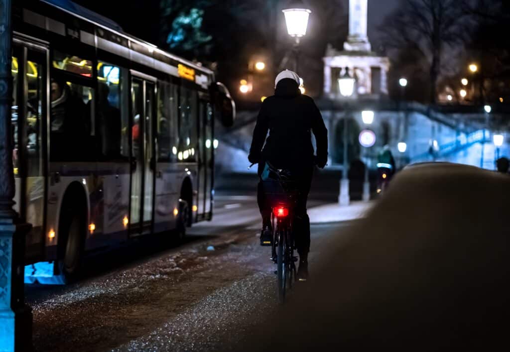 Luces nocturnas para bicicletas