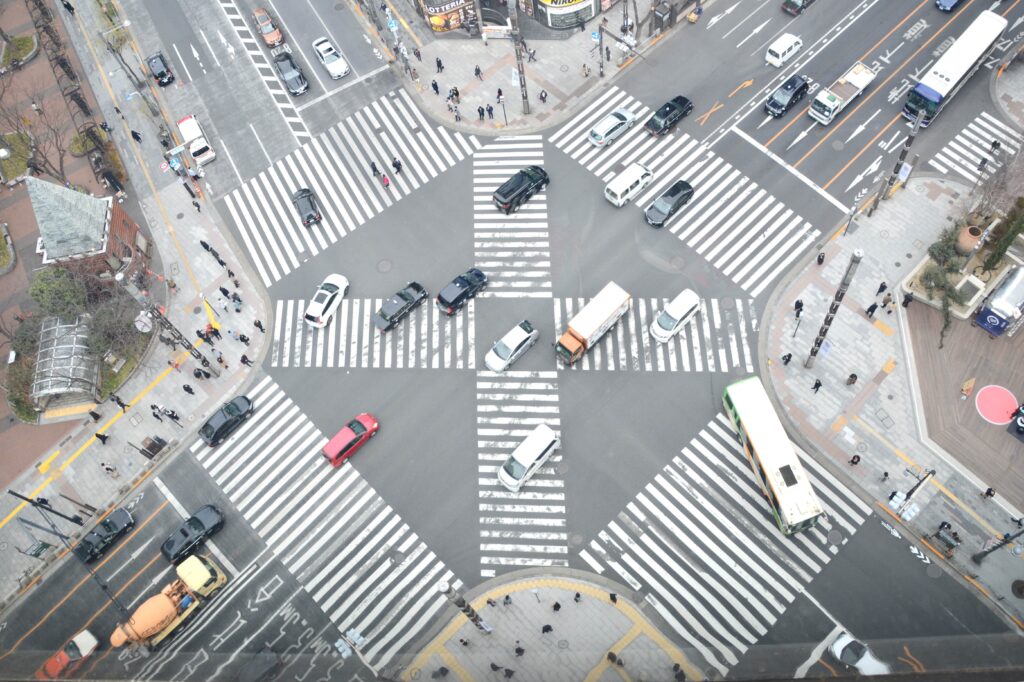 Choque en intersección
