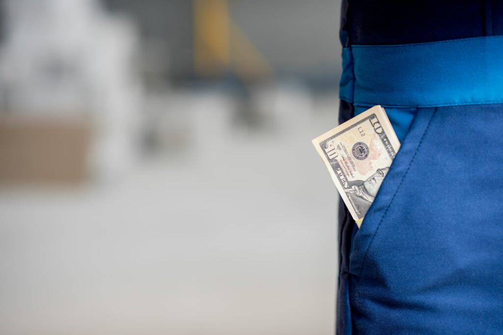 Robo de salarios en Estados Unidos