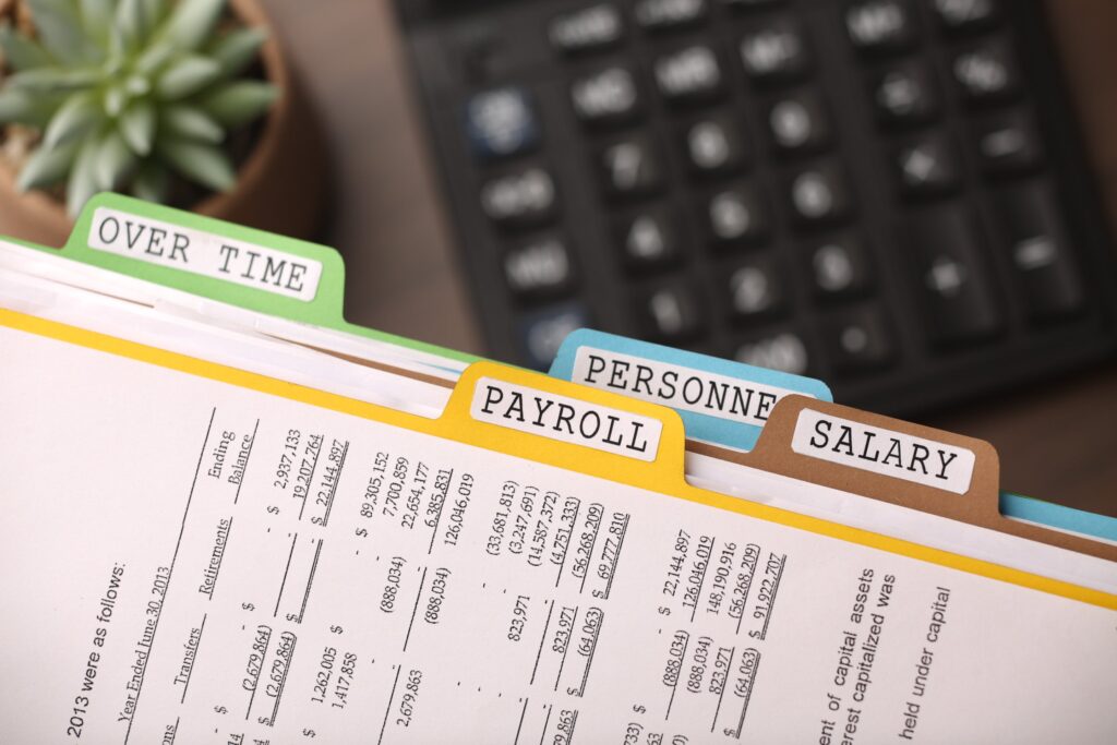 Items del payslip