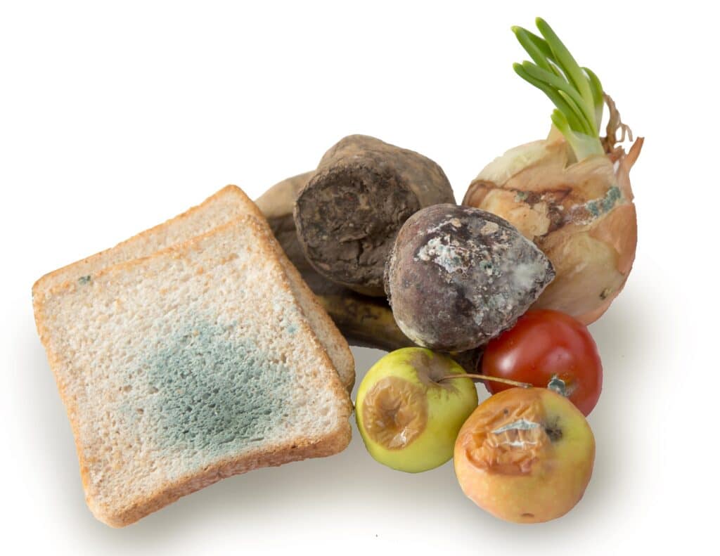 Comida en mal estado