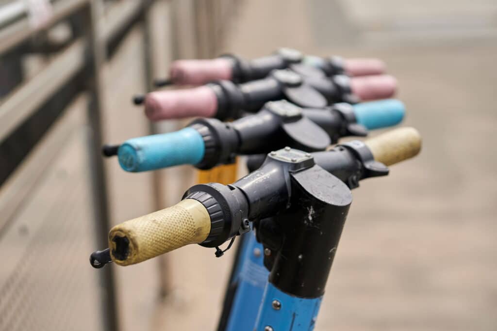 E scooters de alquiler