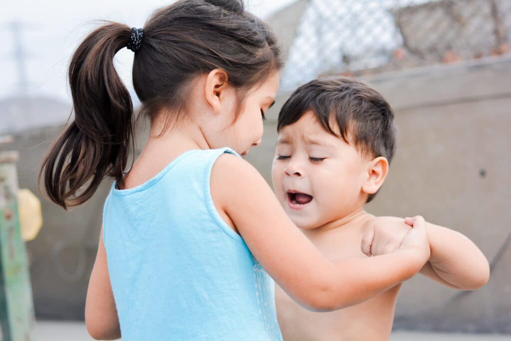Acoso de niños en guardería