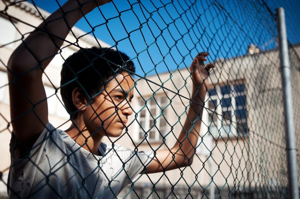 Menor detenido por ICE
