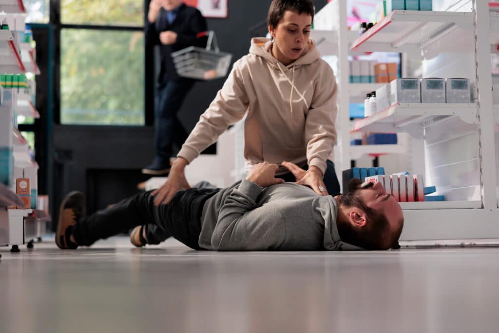 Lesiones en centros comerciales