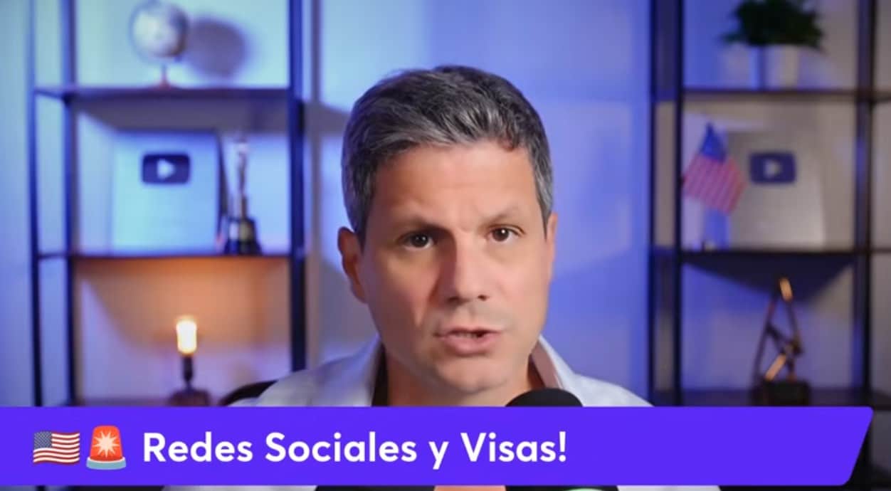Control de redes sociales para visas de USA