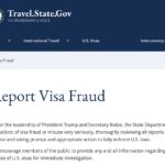 El gobierno lanza un portal para denunciar fraude de visas