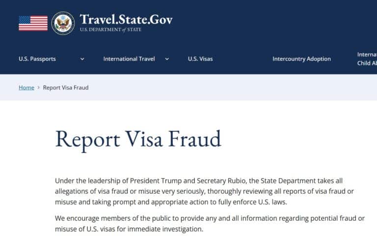 Fraude migratorio